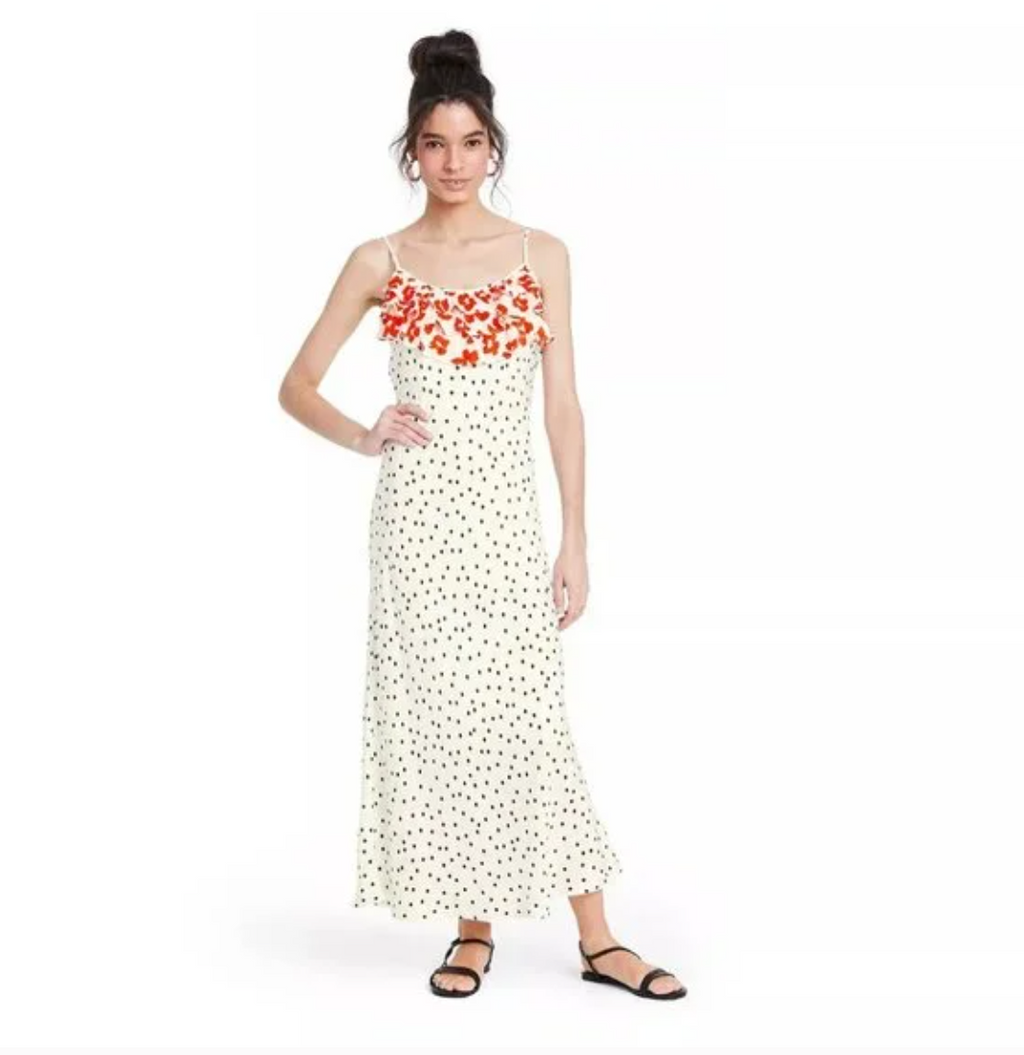 Rixo for Target Polka Dot Maxi Dress