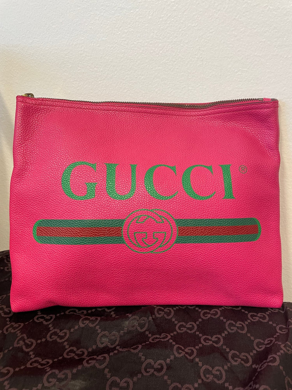 Gucci Medium Logo Portfolio Clutch
