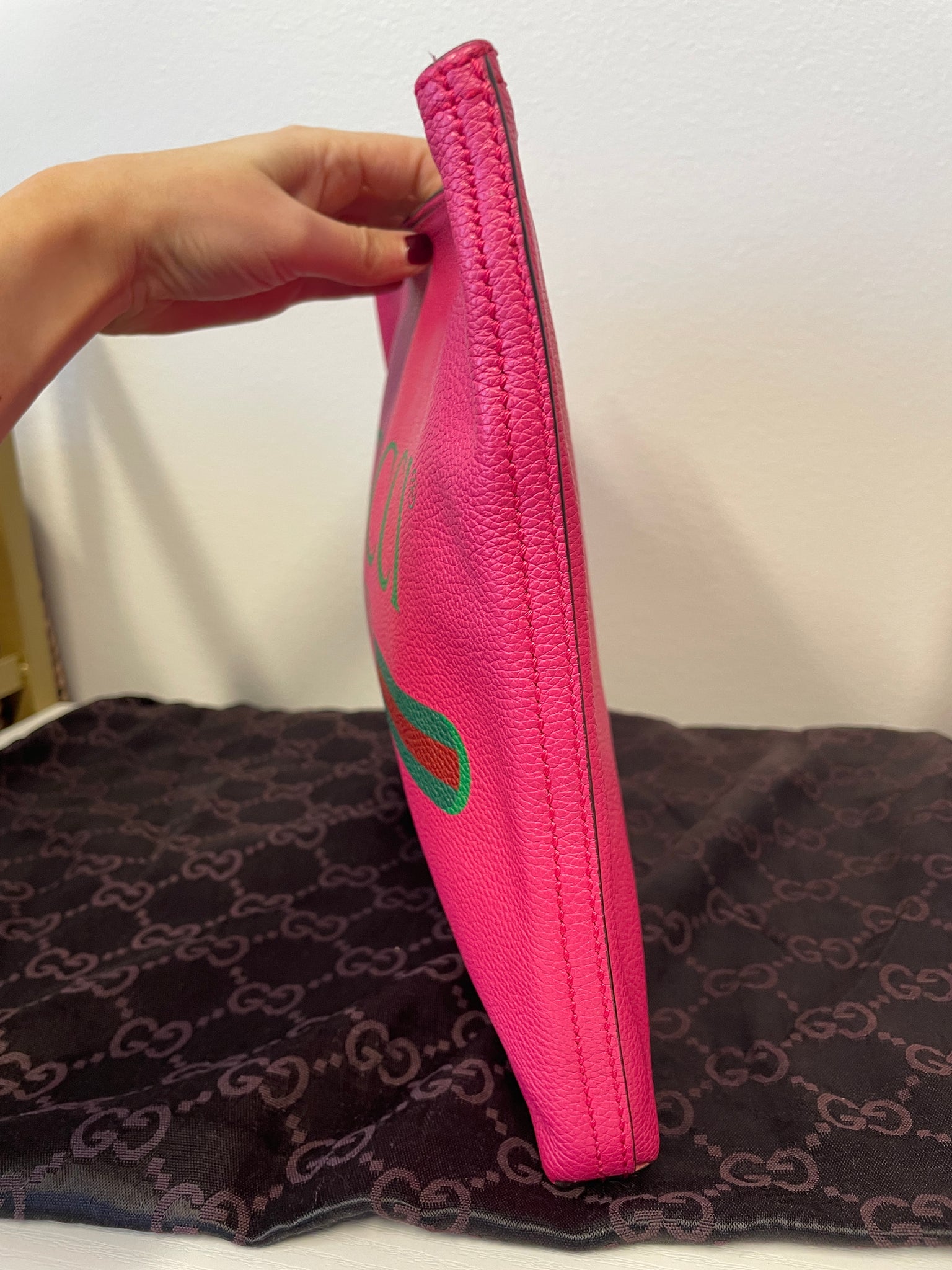 Gucci Medium Logo Portfolio Clutch