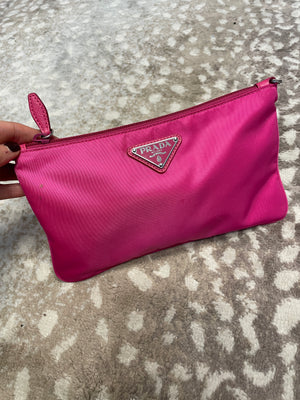 Prada Nylon Clutch Bag