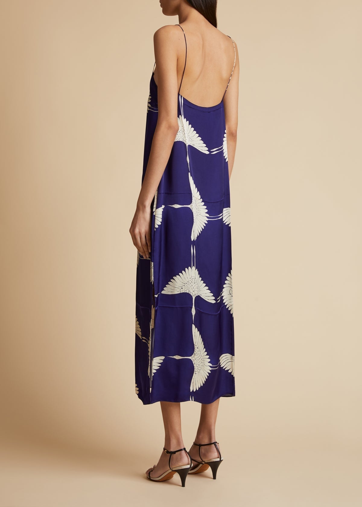 Luxury Khaite Dress Midi Slip Style