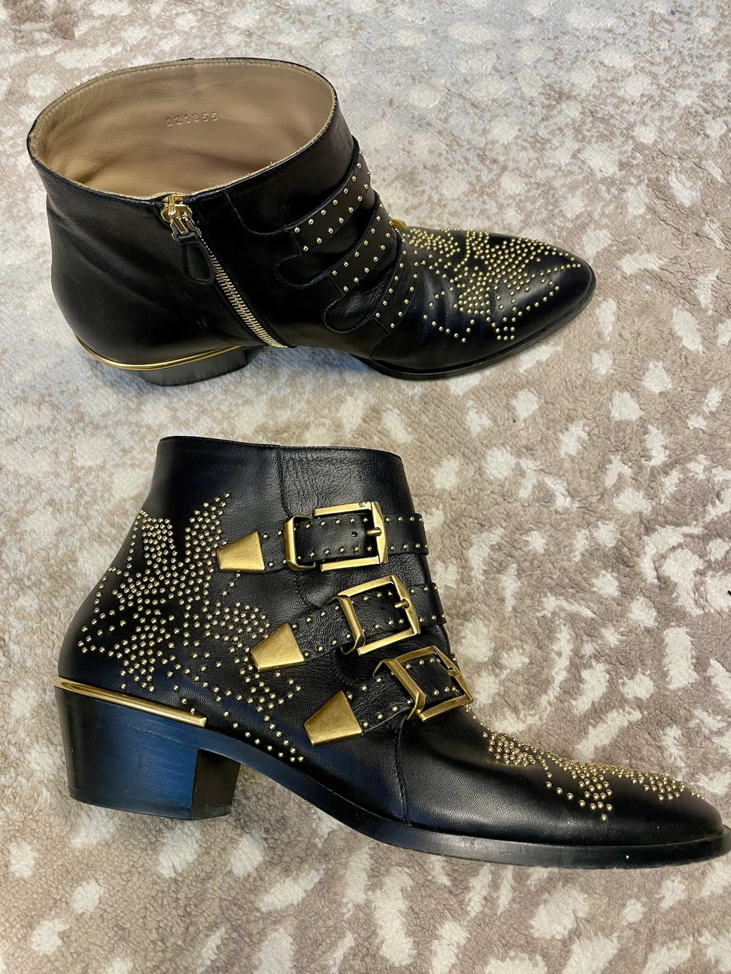 Chloe Susanna Studded Boots