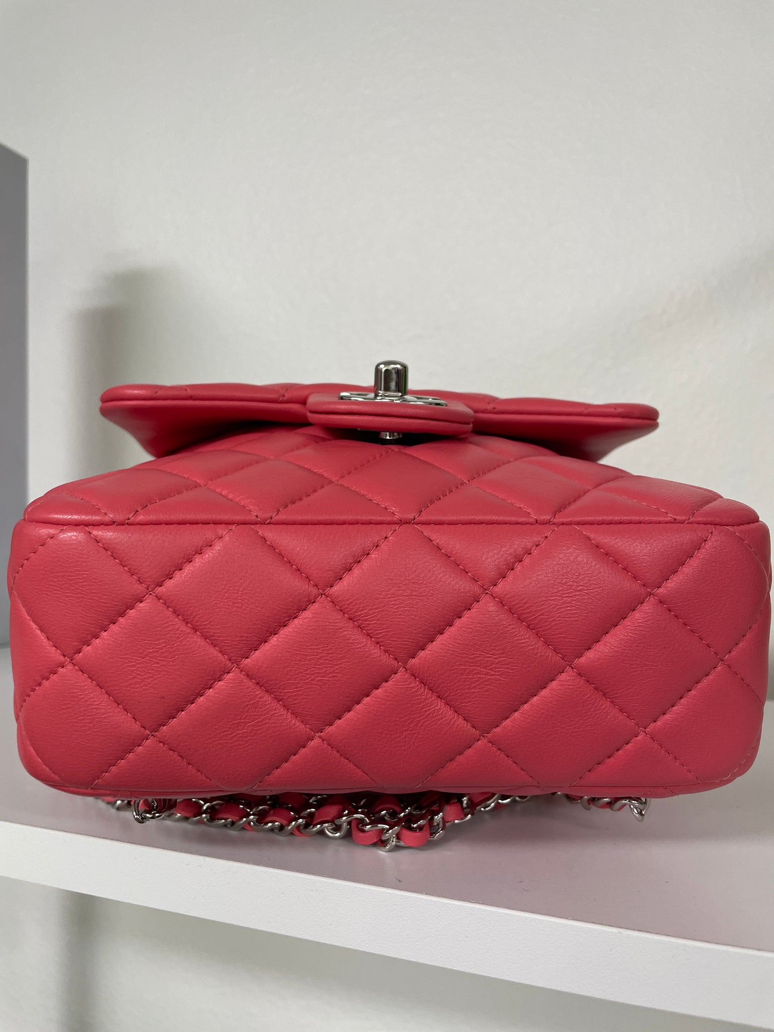 Chanel Paris Seoul Quilted Leather Backpack Coral Pink
