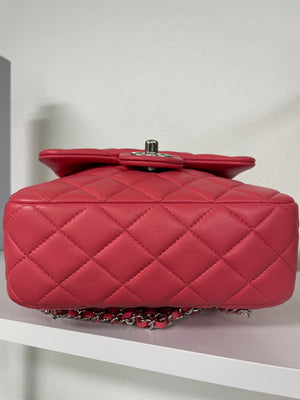 Chanel Paris Seoul Quilted Leather Backpack Coral Pink