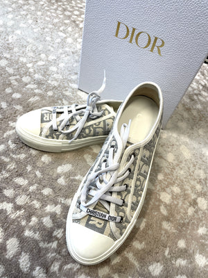 Dior Walk N Dior Sneakers Size 38.5