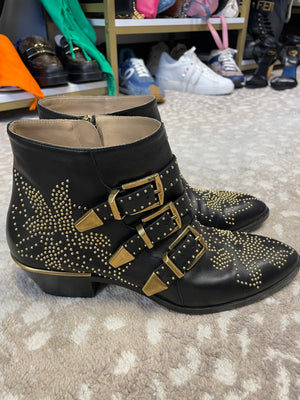 Chloe Susanna Studded Boots