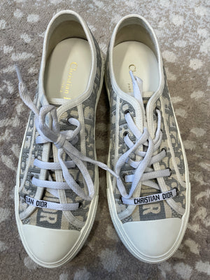 Dior Walk N Dior Sneakers Size 38.5