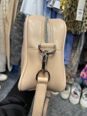 Golden Goose Leopard Pony Hair Crossbody Star Bag