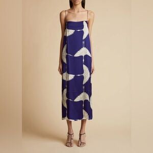 Khaite Silk Slip Dress Size 8 NWT