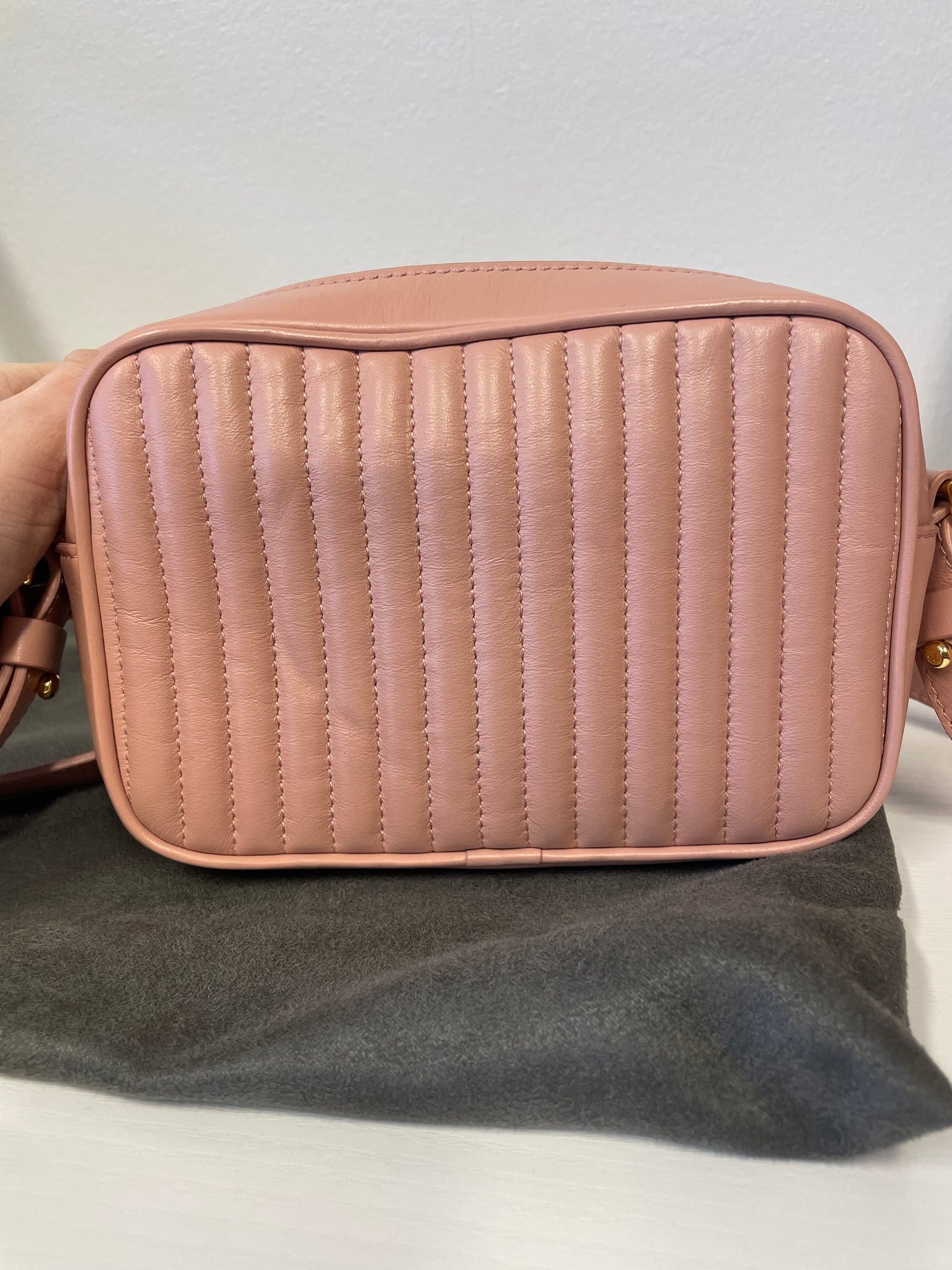 Tom Ford Bos Taurus Calfskin Quilted Camera Bag