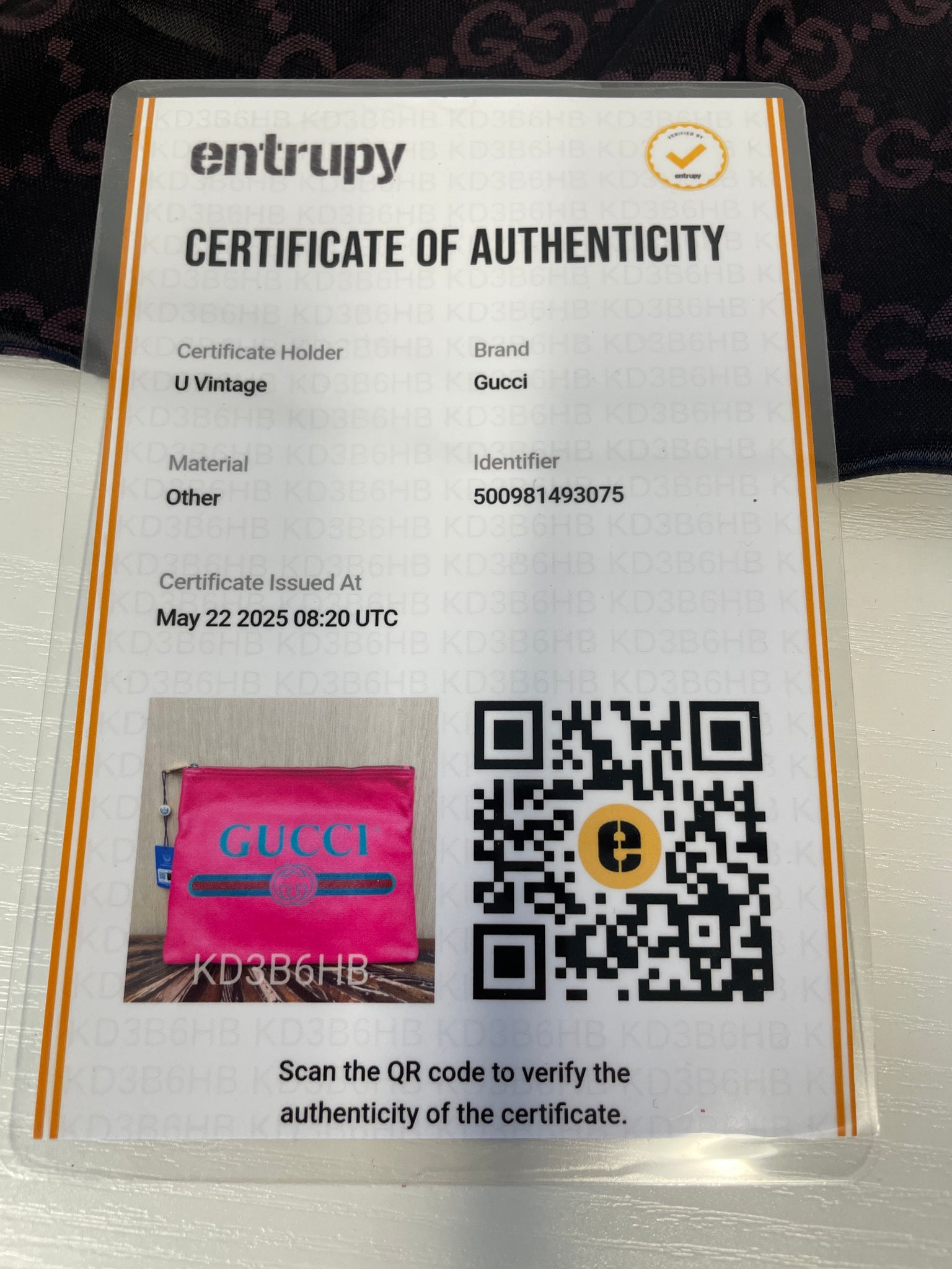 Gucci Medium Logo Portfolio Clutch