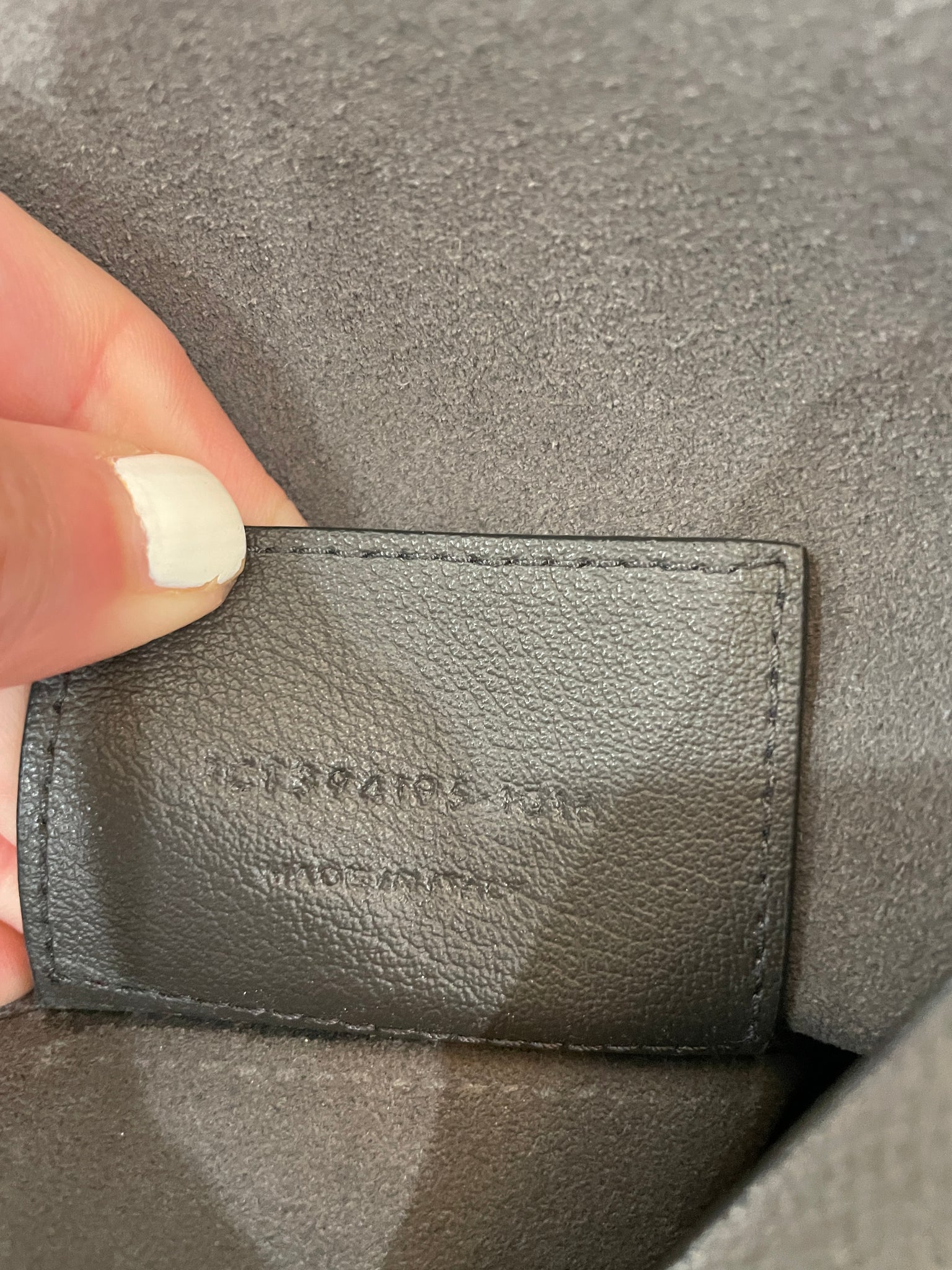 Saint Laurent East/West Leather Shopper Tote