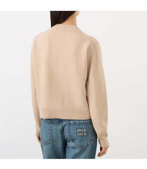 Miu Miu ‘25 Embroidered Cashmere Cardigan