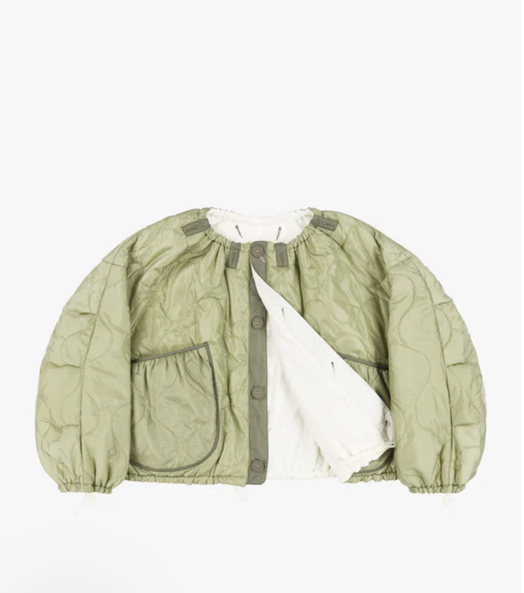 Marfa Stance Parachute Quilt Bomber Jacket
