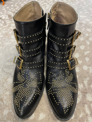 Chloe Susanna Studded Boots