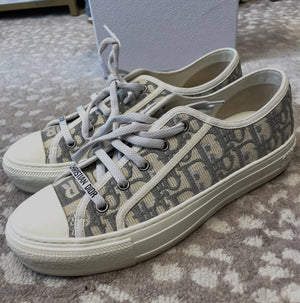 Dior Walk N Dior Sneakers Size 38.5