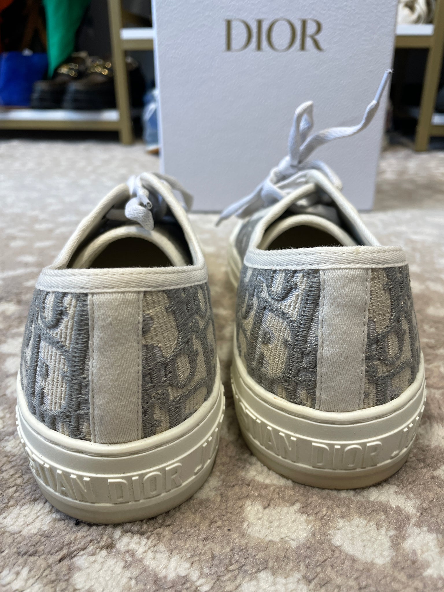 Dior Walk N Dior Sneakers Size 38.5