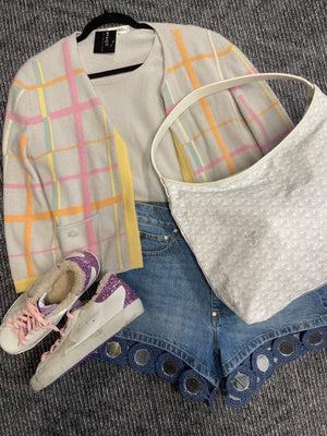 Goyard Goyardine Boheme Hobo Bag in White