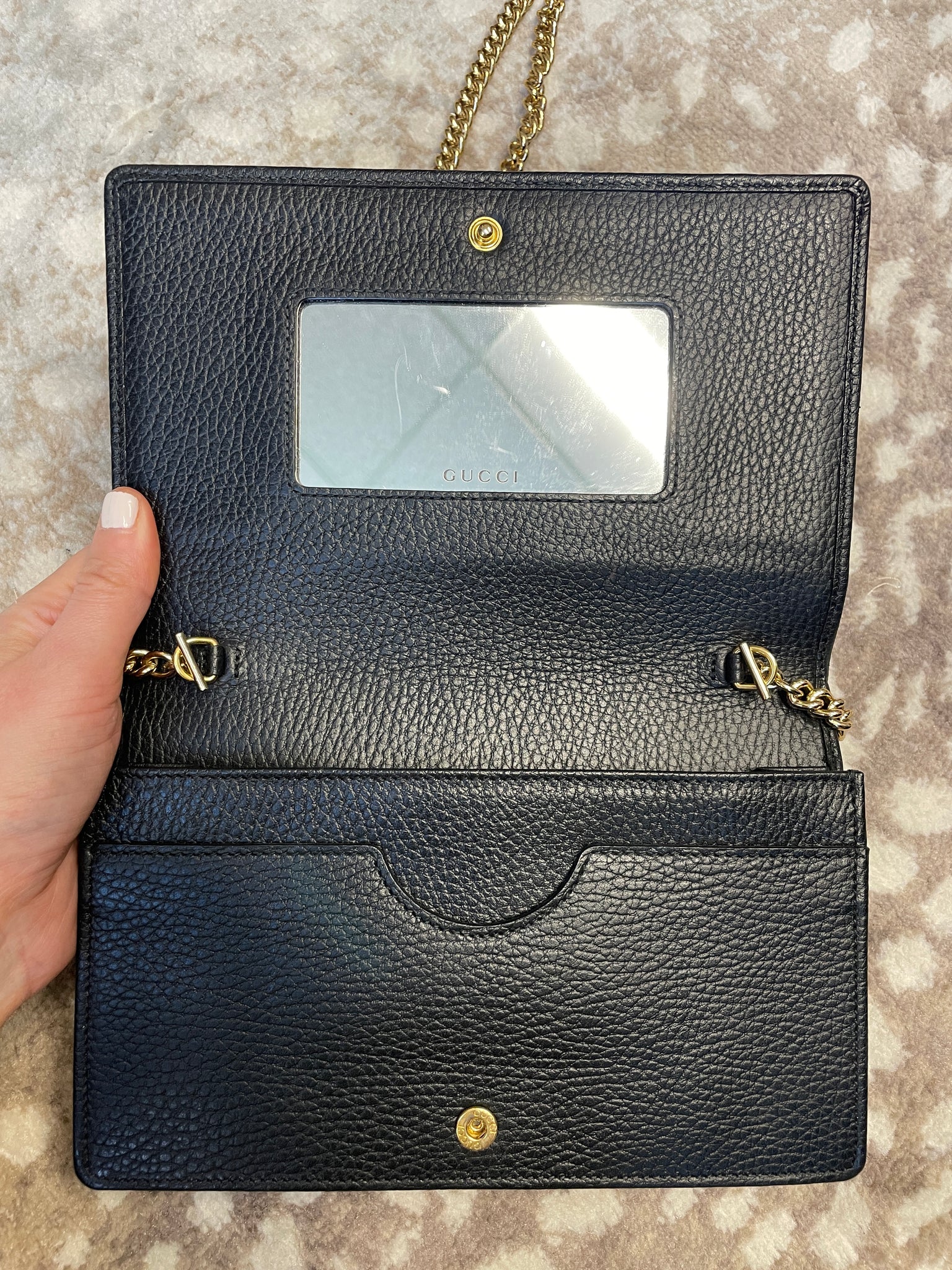Gucci GG Marmont Wallet on Chain