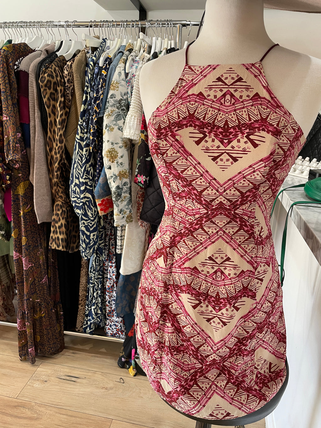 Stone Cold Fox Printed Mini Dress