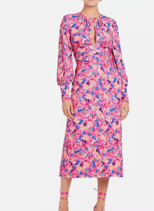 Rebecca Vallance Little Havana Floral Midi Dress