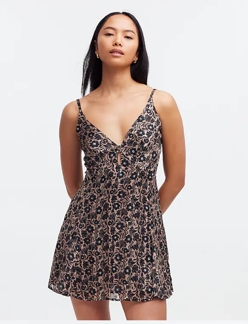 Sabina Musayev Frissia Floral Mini Dress