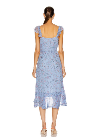 Veronica Beard Amal Ruffle Dress