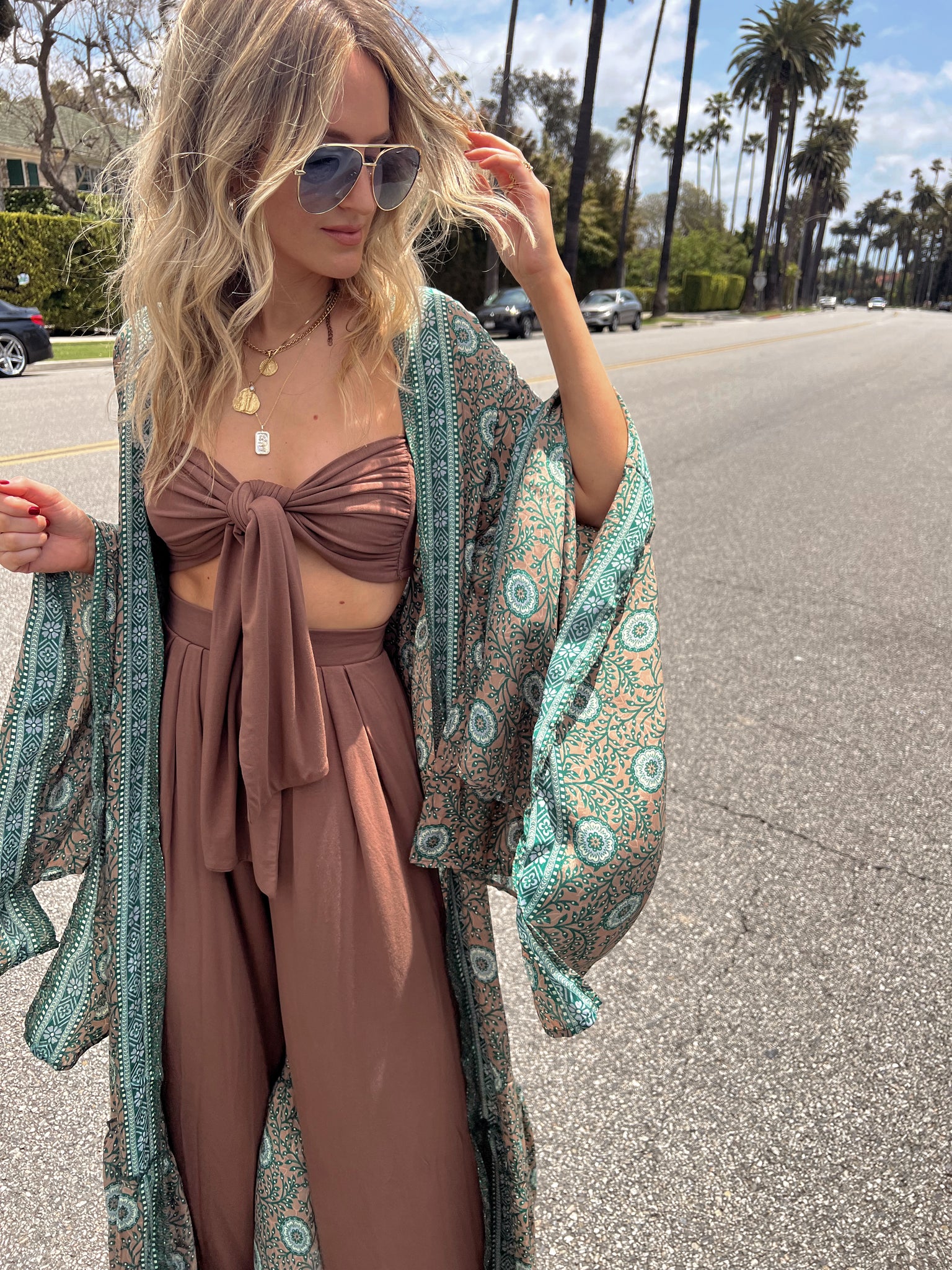 Dash Silk Kimono