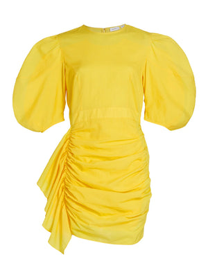 Rhode Pia Dress in Super Lemon