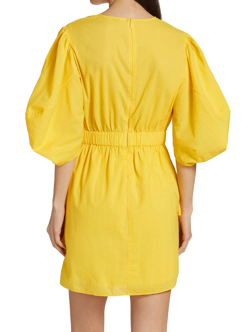 Rhode Pia Dress in Super Lemon