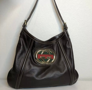 Gucci Britt Hobo Leather Bag